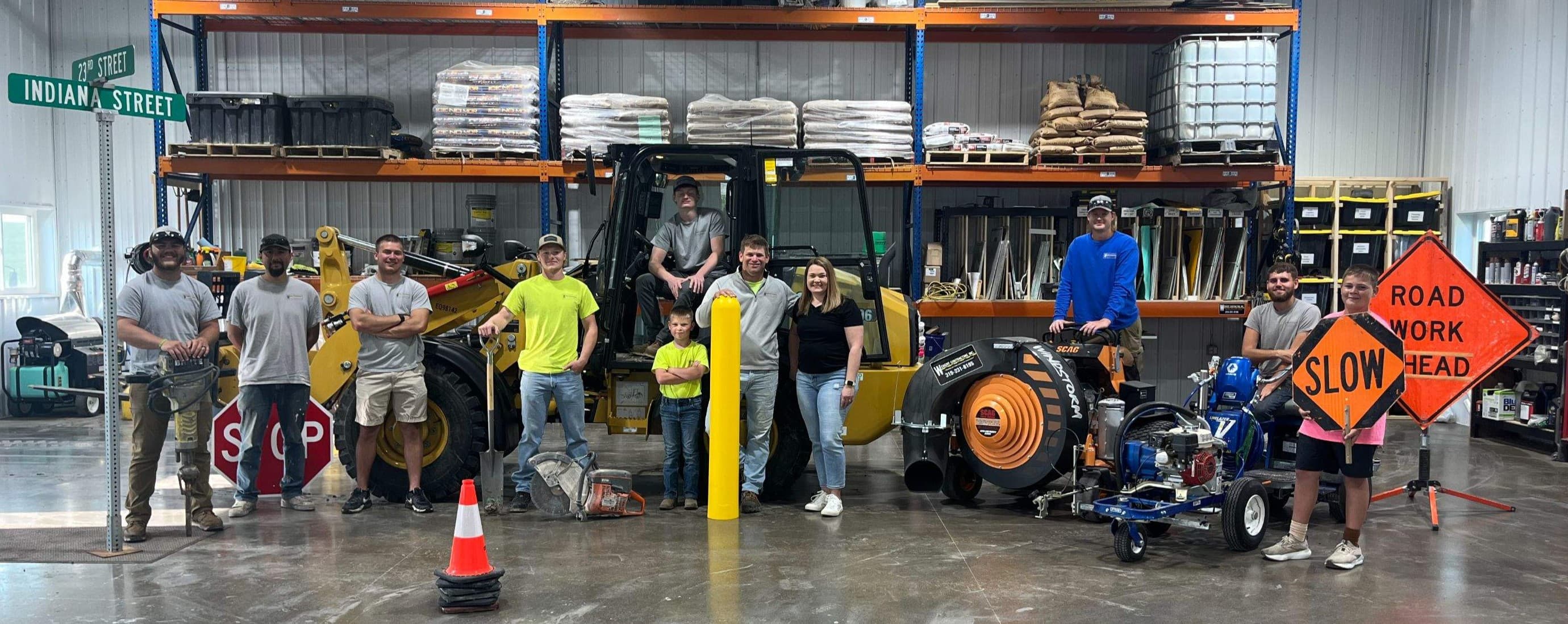 Weikert Contracting team